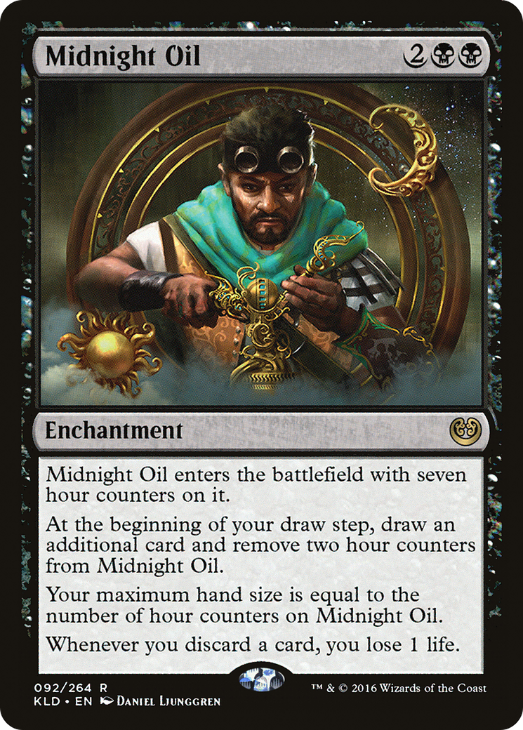 Image of Midnight Oil (KLD-092) - Kaladesh Foil