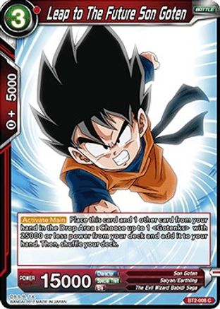 Image of Leap to The Future Son Goten (BT2-008) - Union Force
