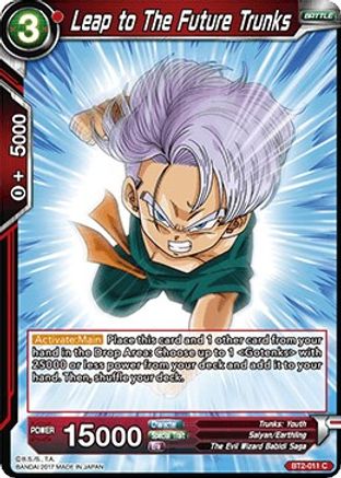 Image of Leap to The Future Trunks (BT2-011) - Union Force