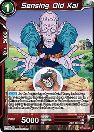 Image of Sensing Old Kai (BT2-021) - Union Force