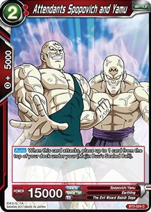 Image of Attendants Spopovich and Yamu (BT2-024) - Union Force