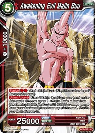 Image of Awakening Evil Majin Buu (BT2-027) - Union Force