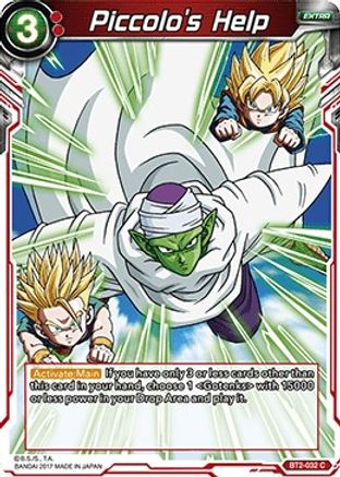 Image of Piccolo's Help (BT2-032) - Union Force