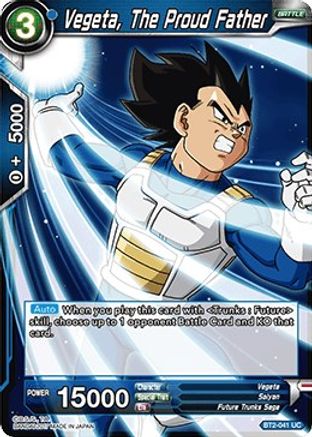 Image of Vegeta, The Proud Father (BT2-041) - Union Force