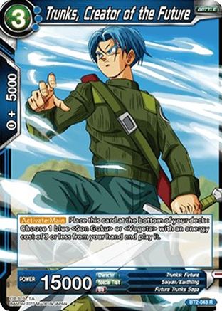 Image of Trunks, Creator of the Future (BT2-043) - Union Force