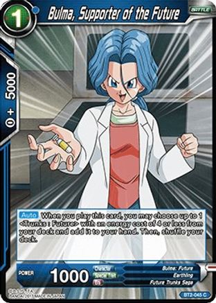 Image of Bulma, Supporter of the Future (BT2-045) - Union Force