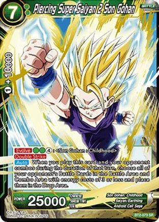 Image of Piercing Super Saiyan 2 Son Gohan (BT2-073) - Union Force