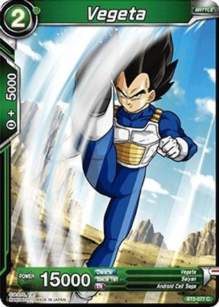 Image of Vegeta (BT2-077) - Union Force