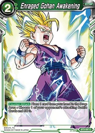 Image of Enraged Gohan Awakening (BT2-097) - Union Force