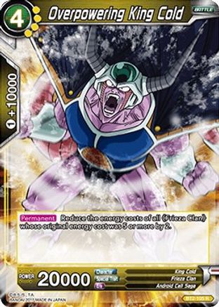 Image of Overpowering King Cold (BT2-105) - Union Force
