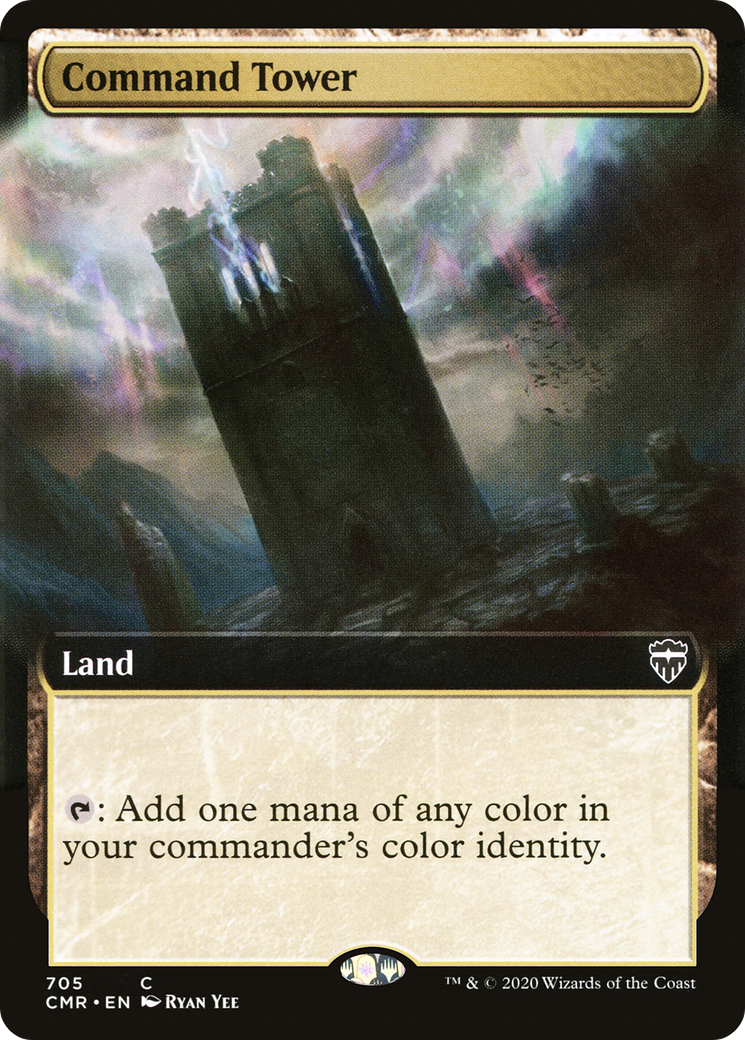 Image of Command Tower (Extended Art) (CMR-705) - Commander Legends: (Extended Art)