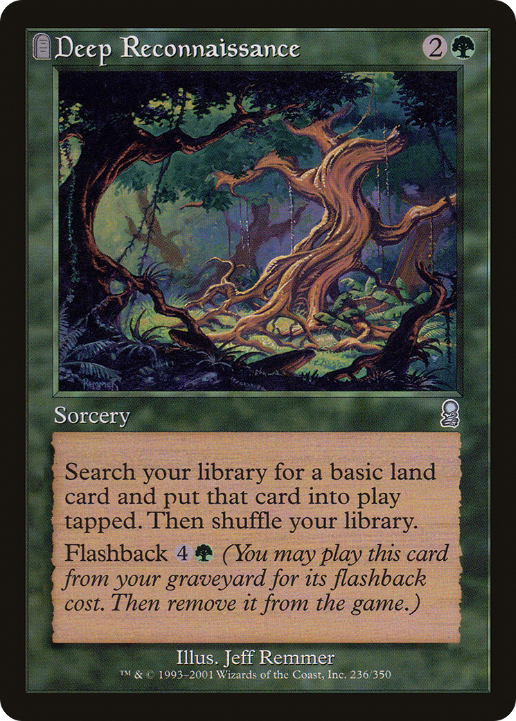 Image of Deep Reconnaissance (ODY-236) - Odyssey: (tombstone) Foil