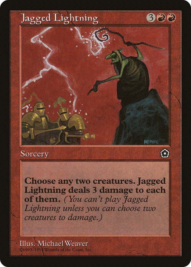 Image of Jagged Lightning (P02-) - Portal Second Age
