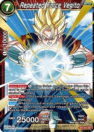 Image of Repeated Force Vegito (BT2-012) - Union Force