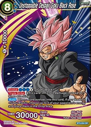 Image of Unstoppable Despair Goku Black Rose (BT2-054) - Union Force