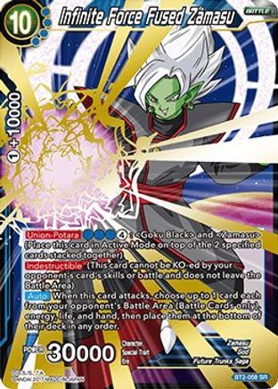 Image of Infinite Force Fused Zamasu (BT2-058) - Union Force