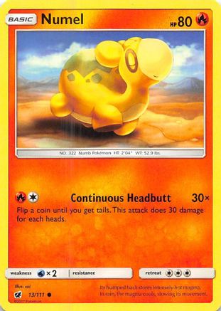 Image of Numel 013/111  SM  Crimson Invasion - Common
