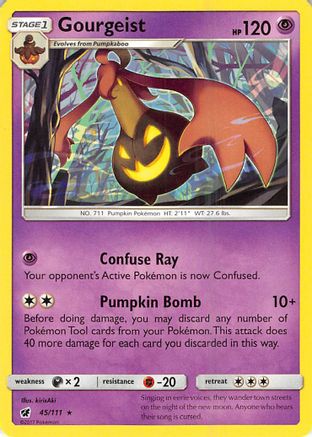 Image of Gourgeist 045  SM  Crimson Invasion - Rare