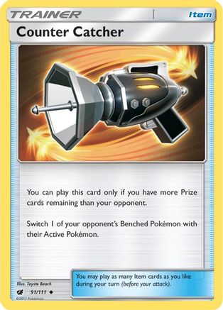 Image of Counter Catcher 091/111  SM  Crimson Invasion - Uncommon