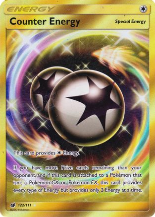 Image of Counter Energy (Secret) 122/111  - Holofoil SM  Crimson Invasion - Secret Rare