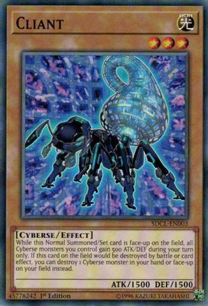 Image of Cliant (SDCL-EN003) - Structure Deck: Cyberse Link 1st Edition
