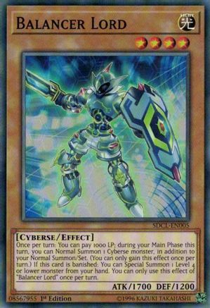 Image of Balancer Lord (SDCL-EN005) - Structure Deck: Cyberse Link 1st Edition