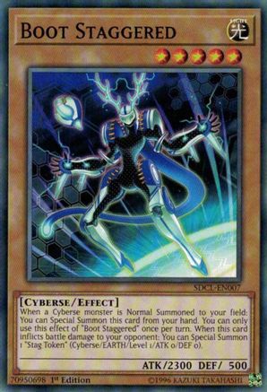 Image of Boot Staggered (SDCL-EN007) - Structure Deck: Cyberse Link 1st Edition