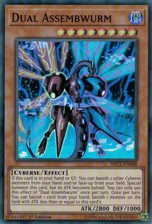 Image of Dual Assembwurm (SDCL-EN008) - Structure Deck: Cyberse Link 1st Edition