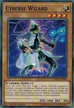 Image of Cyberse Wizard (SDCL-EN009) - Structure Deck: Cyberse Link 1st Edition
