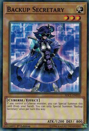 Image of Backup Secretary (SDCL-EN010) - Structure Deck: Cyberse Link 1st Edition