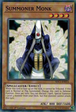 Image of Summoner Monk (SDCL-EN014) - Structure Deck: Cyberse Link 1st Edition