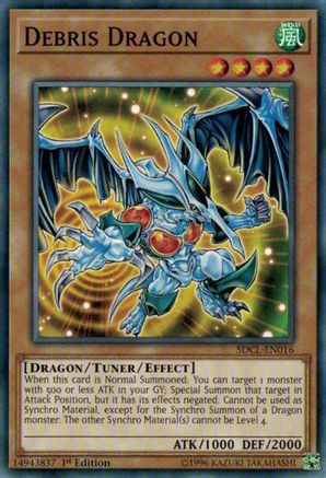 Image of Debris Dragon (SDCL-EN016) - Structure Deck: Cyberse Link 1st Edition