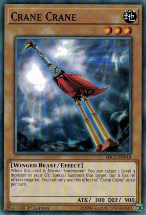 Image of Crane Crane (SDCL-EN018) - Structure Deck: Cyberse Link 1st Edition