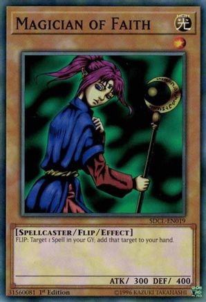 Image of Magician of Faith (SDCL-EN019) - Structure Deck: Cyberse Link 1st Edition