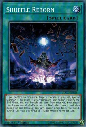Image of Shuffle Reborn (SDCL-EN025) - Structure Deck: Cyberse Link 1st Edition