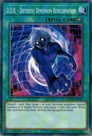 Image of D.D.R. - Different Dimension Reincarnation (SDCL-EN026) - Structure Deck: Cyberse Link 1st Edition