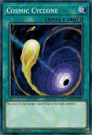 Image of Cosmic Cyclone (SDCL-EN029) - Structure Deck: Cyberse Link 1st Edition