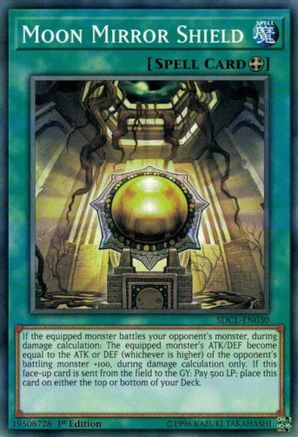 Image of Moon Mirror Shield (SDCL-EN030) - Structure Deck: Cyberse Link 1st Edition