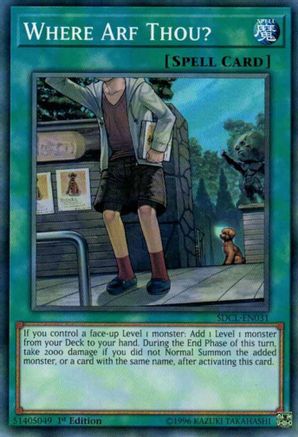 Image of Where Arf Thou? (SDCL-EN031) - Structure Deck: Cyberse Link 1st Edition