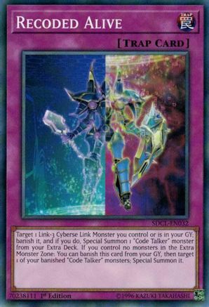 Image of Recoded Alive (SDCL-EN032) - Structure Deck: Cyberse Link 1st Edition