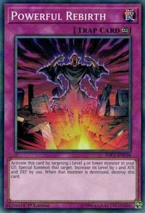 Image of Powerful Rebirth (SDCL-EN034) - Structure Deck: Cyberse Link 1st Edition