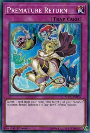 Image of Premature Return (SDCL-EN035) - Structure Deck: Cyberse Link 1st Edition
