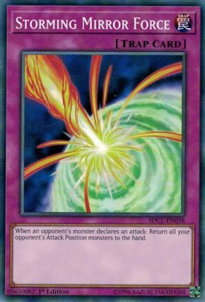 Image of Storming Mirror Force (SDCL-EN038) - Structure Deck: Cyberse Link 1st Edition