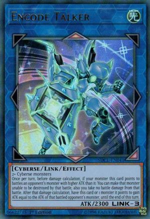 Image of Encode Talker (SDCL-EN041) - Structure Deck: Cyberse Link 1st Edition
