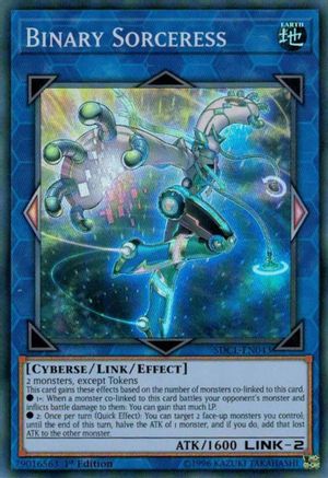 Image of Binary Sorceress (SDCL-EN043) - Structure Deck: Cyberse Link 1st Edition