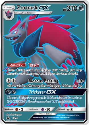 Image of Zoroark GX SM84  - Holofoil SM Promos - Promo