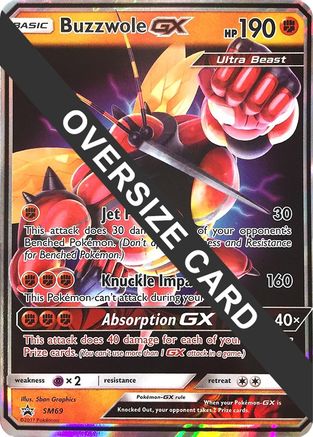 Image of Buzzwole GX SM69  - Holofoil Jumbo Cards - Promo