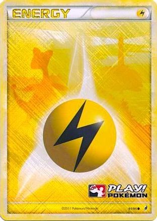 Image of Lightning Energy 091/095  - Holofoil League & Championship Cards - Promo