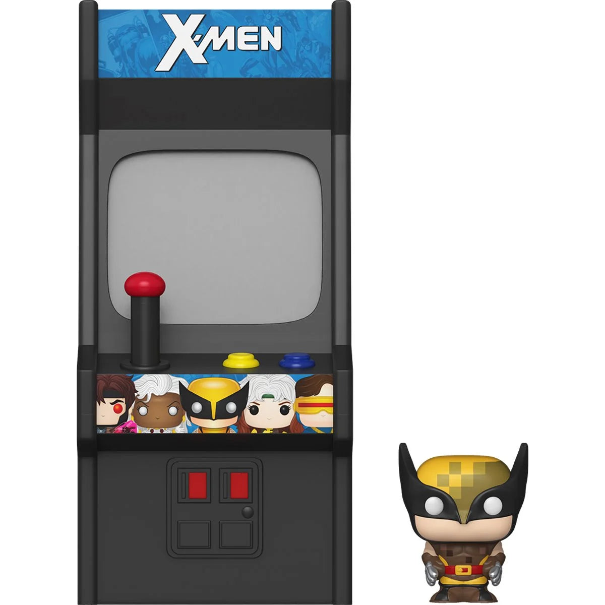 Image of X-Men Wolverine Funko Bitty Pop! Arcade Cabinet