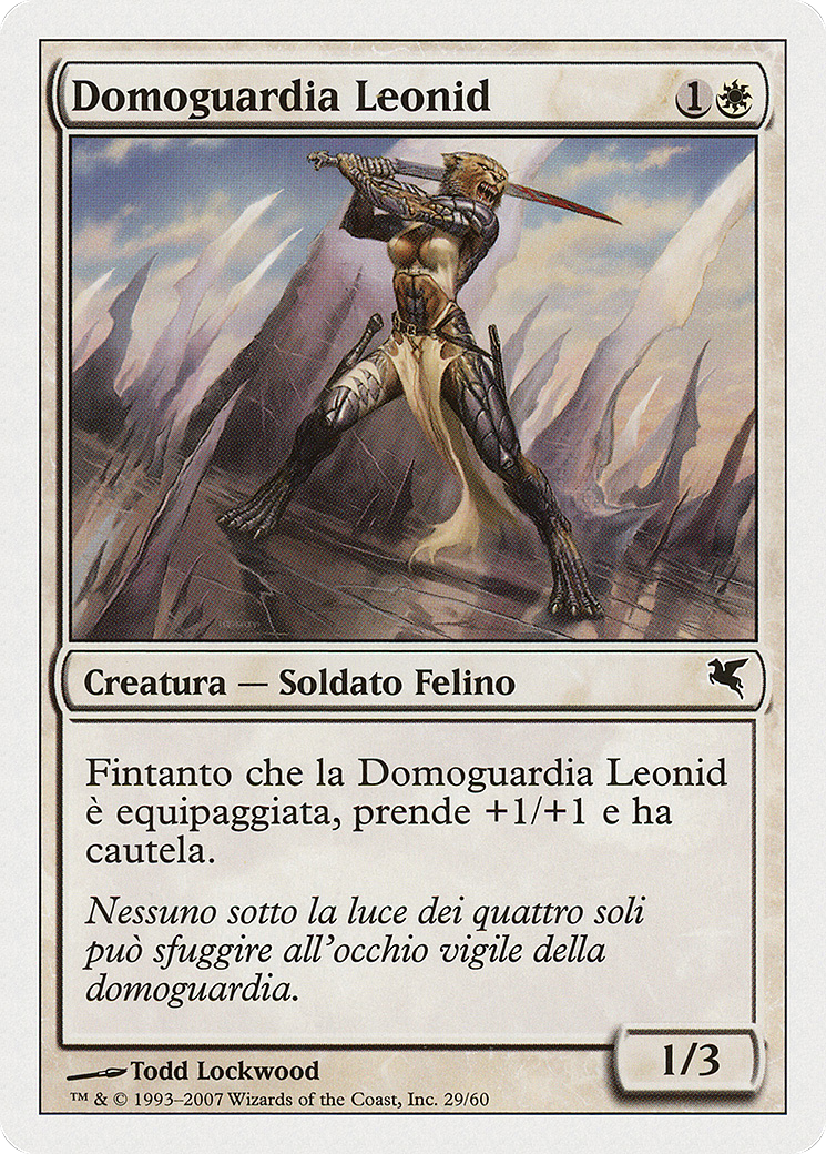 Image of Leonin Den-Guard (Italian) - 